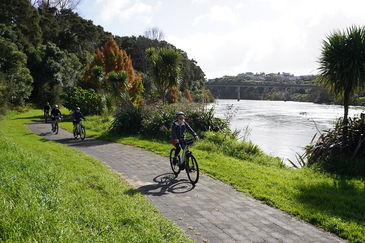 Full Day Guided Waikato River Trail E-bike Tour - Photo 1 of 14